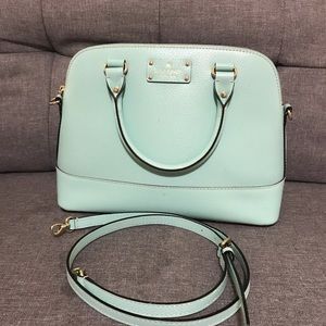 Kate spade mint green shoulder bag